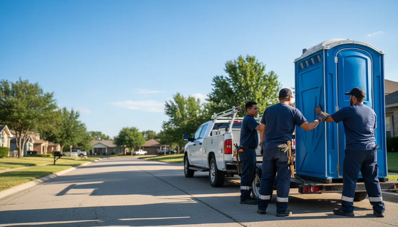 Portable Toilet Rental in Bowlus, MN near me